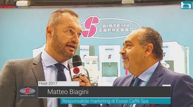HOST 2017 – Fabio Russo intervista Matteo Biagini di Essse Caffe SpA
