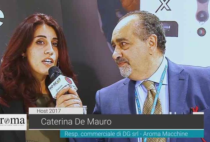 HOST 2017 – Fabio Russo intervista Caterina De Mauro di Aroma Macchine