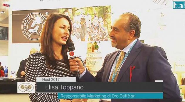 HOST 2017 – Fabio Russo intervista Elisa Toppano di Orocaffe srl