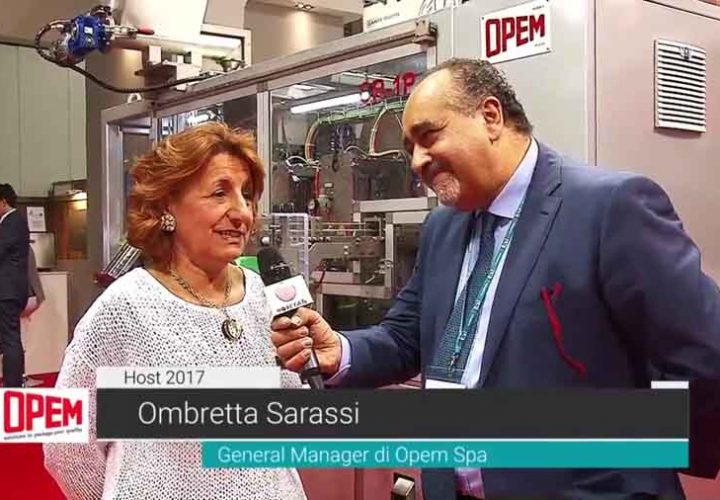 HOST 2017 – Fabio Russo intervista Ombretta Sarassi di OPEM Spa