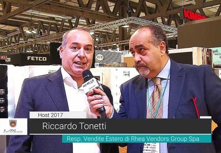 HOST 2017 – Fabio Russo intervista Riccardo Tonetti di Rhea Vendors SpA