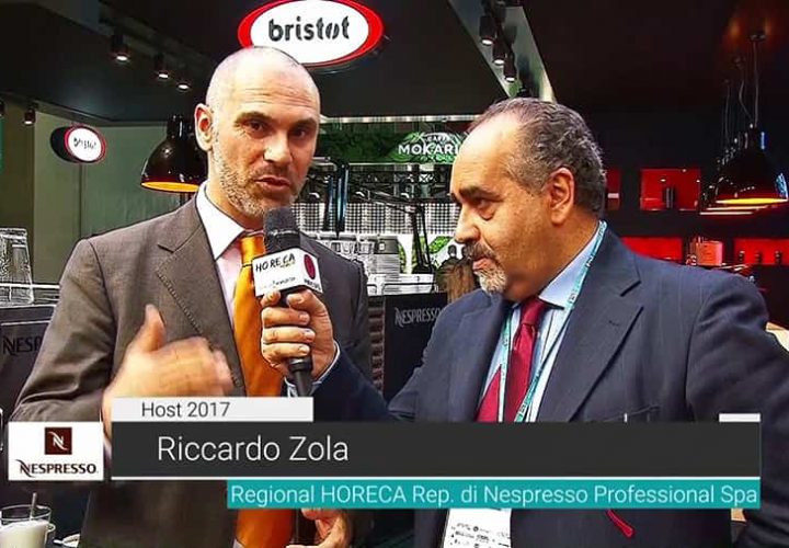 HOST 2017 – Fabio Russo intervista Riccardo Zola di Nespresso Professional