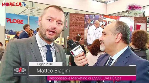 SIGEP 2018 – Fabio Russo intervista Matteo Biagini di Essse Caffe Spa