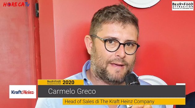 BEER&FOOD ATTRACTION 2020 – Intervista con Carmelo Greco di HEINZ Italia SpA