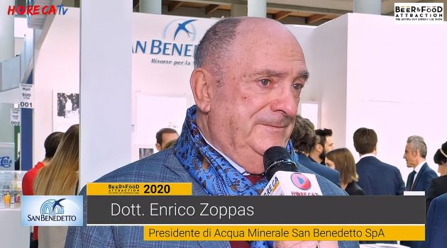 BEER&FOOD ATTRACTION 2020 – Intervista con Enrico Zoppas di Acqua Minerale San Benedetto SpA