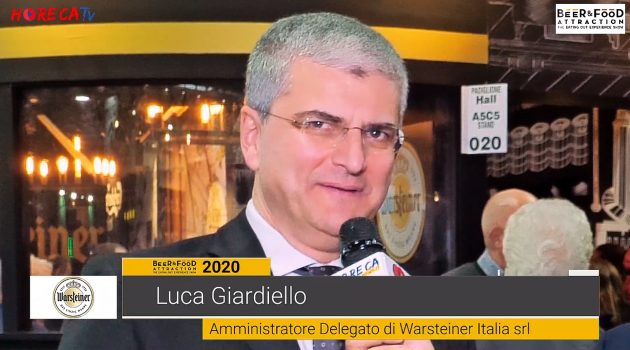 BEER&FOOD ATTRACTION 2020 – Intervista con Luca Giardiello di Warsteiner srl