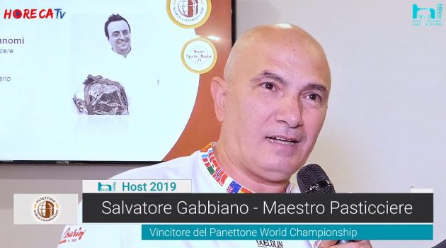 HOST 2019 – Intervista con il Maestro Pasticciere Salvatore Gabbiano