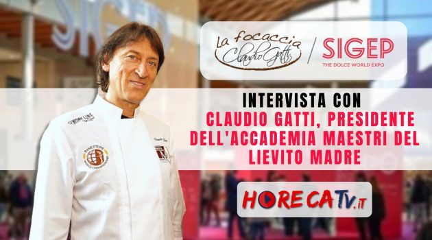 SIGEP 2023 – Intervista con Claudio Gatti, Presidente dell’Accademia Maestri del Lievito Madre