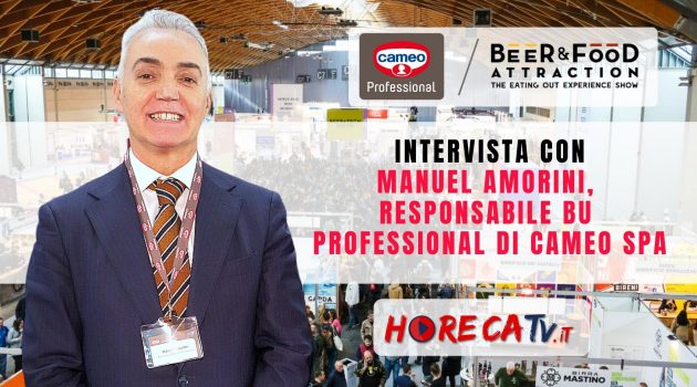 Beer&Food Attraction 2023 –  Intervista con Manuel Amorini, Responsabile BU Professional di Cameo SpA