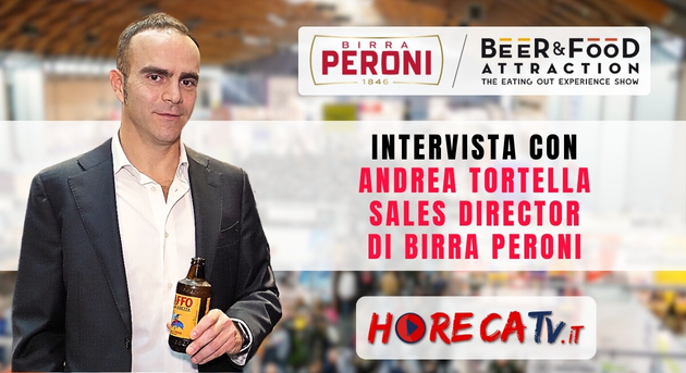 BEER&FOOD ATTRACTION 2024   Intervista con Andrea Tortella, Direttore Vendite di Birra Peroni