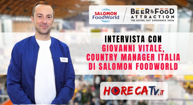 B&F ATTRACTION 2024 – Intervista con Giovanni Vitale, Country Manager Italia di SALOMON FoodWorld