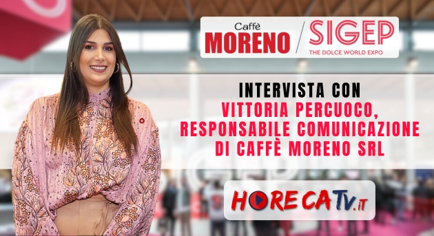 HorecaTv a Sigep 2024: Intervista con Vittoria Percuoco di Caffè Moreno