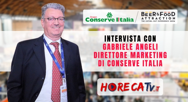 HorecaTv a Beer&Food Attraction 2024: Intervista con Gabriele Angeli di Conserve Italia